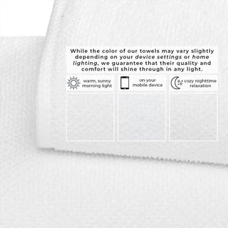 100% Cotton Absorbent & Quick-Dry Looped Bath Towels
