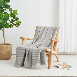 100% Cotton Waffle Weave Blanket