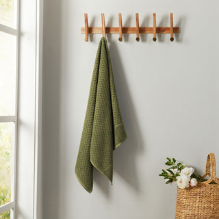 Ultra-Soft 100% Cotton Diamond Waffle Bath Towels