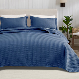 3-Piece Solid Quilt - Fiona Collection