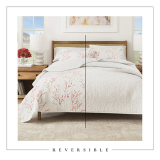 Blossom Floral Quilt Set with Shams