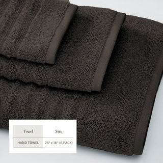 Premium Cotton Ribbed Towel Set