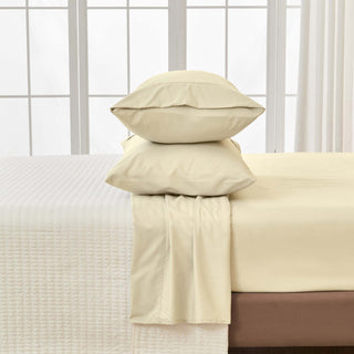 Premium 4 Piece Microfiber Solid Sheet Set