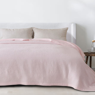 100% Cotton Waffle Weave Blanket