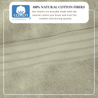 100% Cotton Plush Bath Towel Set