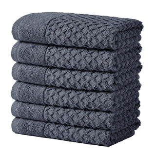 Ultra-Soft 100% Cotton Diamond Waffle Bath Towels