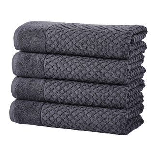 Ultra-Soft 100% Cotton Diamond Waffle Bath Towels