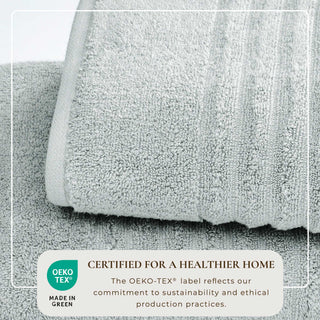 Premium Cotton Ribbed Towel Set