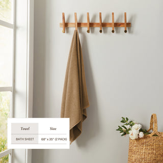 100% Cotton Absorbent & Quick-Dry Bath Towels