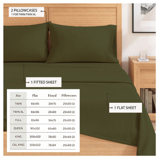 Premium Turkish Cotton Flannel Sheet Set