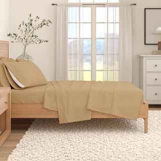Premium Turkish Cotton Flannel Sheet Set