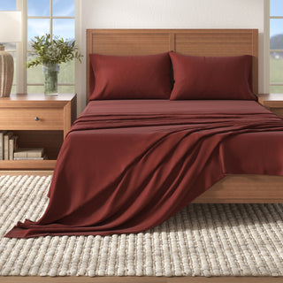 Premium Turkish Cotton Flannel Sheet Set