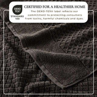 Ultra-Soft 100% Cotton Diamond Waffle Bath Towels