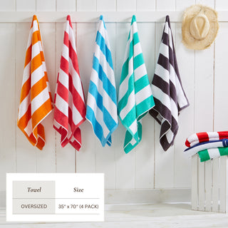 Premium 100% Cotton Velour Beach Towels