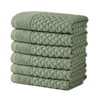 Ultra-Soft 100% Cotton Diamond Waffle Bath Towels