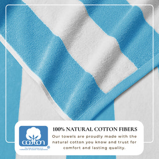 Premium 100% Cotton Velour Beach Towels