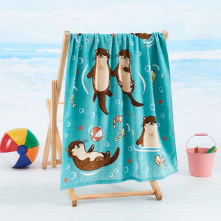 Premium Ultra Soft 100% Cotton Printed Beach Towel for Kids