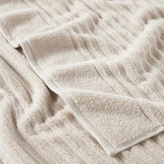 Premium Cotton Ribbed Towel Set