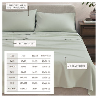 Ultra-Soft Cotton Heathered Melange Jersey Knit Sheet Set