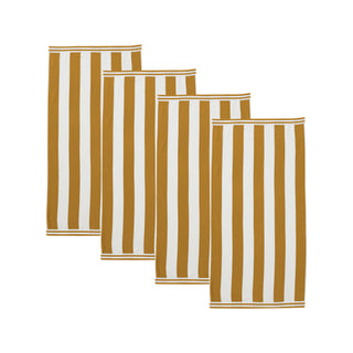 Premium 100% Cotton Cabana Stripe Beach Towels
