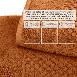 Ultra-Soft 100% Cotton Diamond Waffle Bath Towels