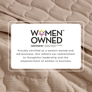 Gauze Wave Quilt Set With Shams