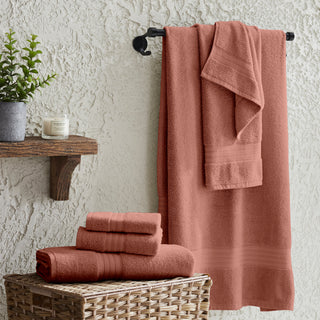 6 Pack Cotton Hand Towels - Cooper Collection