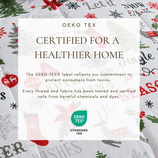 Christmas Down Alternative Comforter and Sham Set