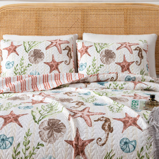 Castaway Coastal Quilt Set