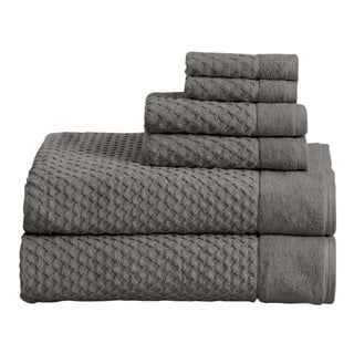 Ultra-Soft 100% Cotton Diamond Waffle Bath Towels