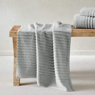 Premium Cotton Ribbed Towel Set