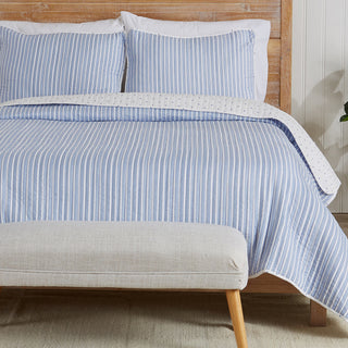 3-Piece Stripe Quilt - Marcie Collection