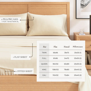 Premium Turkish Cotton Flannel Sheet Set