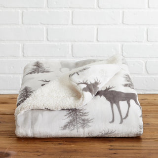 Velvet Plush Fleece Reversible Sherpa Warm and Cozy Blanket