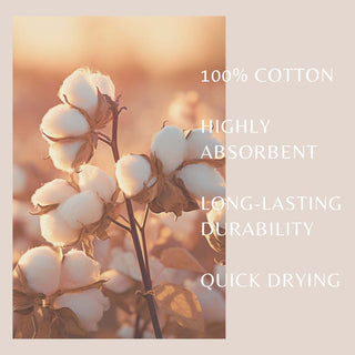 Premium Cotton Ribbed Towel Set