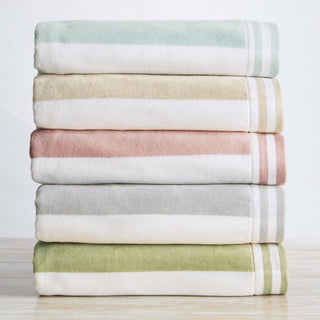 Premium 100% Cotton Cabana Stripe Beach Towels