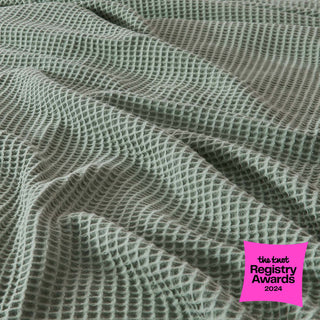 100% Cotton Waffle Weave Blanket