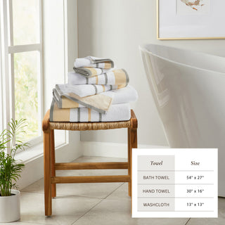 Premium Cotton Decorative Bath Towel Set
