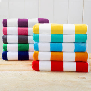 Premium 100% Cotton Velour Beach Towels