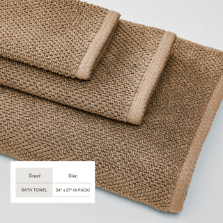 100% Cotton Absorbent & Quick-Dry Bath Towels