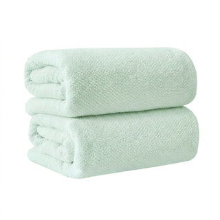 100% Cotton Absorbent & Quick-Dry Looped Bath Towels