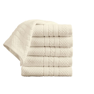 100% Cotton Checkered Bath Towel Set