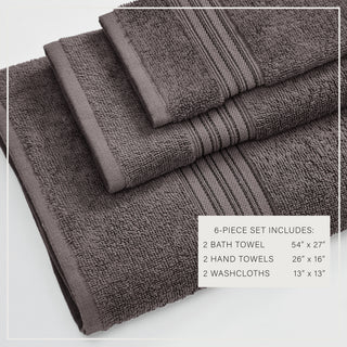 Soft Cotton Quick-Dry Everyday Towel Set