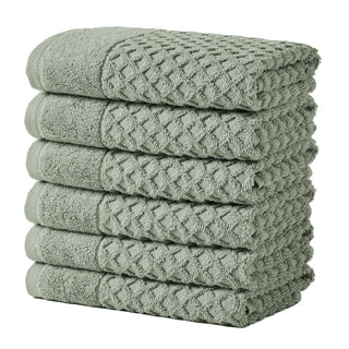Ultra-Soft 100% Cotton Diamond Waffle Bath Towels