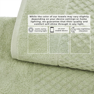 Ultra-Soft 100% Cotton Diamond Waffle Bath Towels