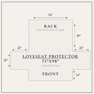 Velvet Plush Pet Furniture Protector