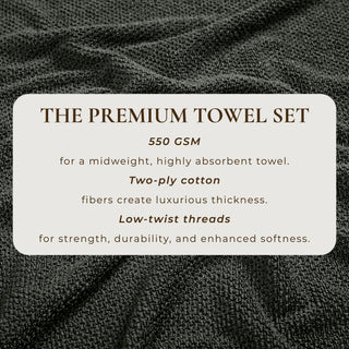 100% Cotton Absorbent & Quick-Dry Bath Towels