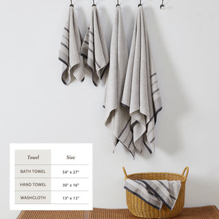 Premium Cotton Decorative Bath Towel Set