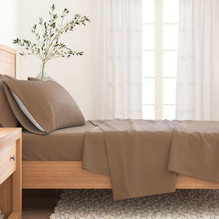 Premium Turkish Cotton Flannel Sheet Set