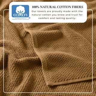 100% Cotton Absorbent & Quick-Dry Looped Bath Towels
